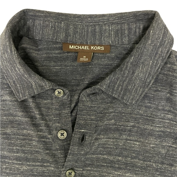 Michael Kors Polo In Blue/Grey Size M, Excellent‎ Condition - Picture 2 of 3